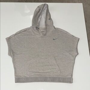 Nike Medium Sleeveless Workout Dri-Fit Hoodie Shirt Women’s Active Lift